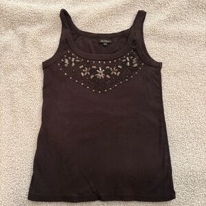 Lady Hathaway brown tank